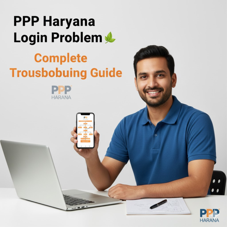 PPP Haryana Login Problem