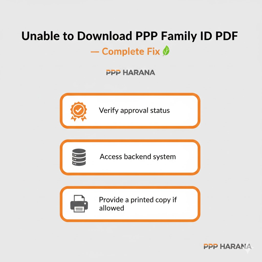 Can I Download PPP Family ID PDF from CSC?